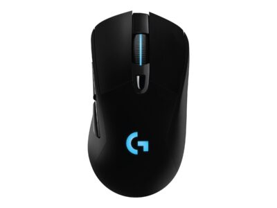 Logitech Wireless Gaming Mouse G703 LIGHTSPEED with HERO 25K Sensor - Mouse - optical - 6 buttons - wireless, wired - 2.4 GHz - USB wireless receiver