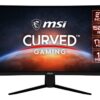 MSI G273CQ - LCD monitor - gaming - curved - 27" - 2560 x 1440 WQHD @ 170 Hz - VA - 300 cd/m² - 3000:1 - 1 ms - 2xHDMI, DisplayPort