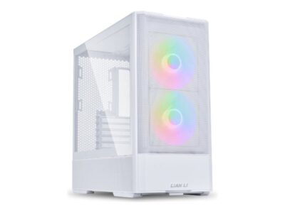 Lian Li Lancool 207 - Tower - ATX - windowed side panel (tempered glass) - no power supply - white - USB/Audio