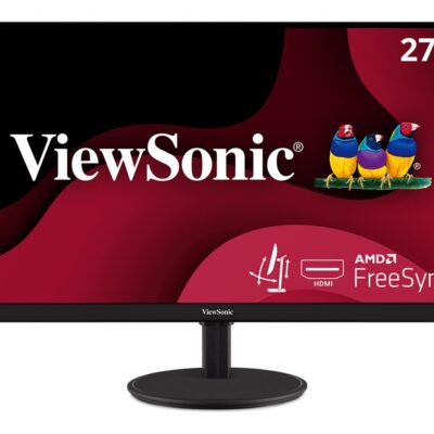 ViewSonic VA2747-MHJ - LED monitor - 27" - 1920 x 1080 Full HD (1080p) @ 100 Hz - MVA - 250 cd/m² - 4000:1 - 5 ms - HDMI, VGA - speakers