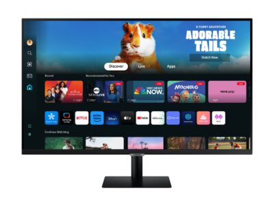 Samsung S32DM500EN - M50D Series - LED monitor - Smart - 32" - 1920 x 1080 Full HD (1080p) @ 60 Hz - VA - 250 cd/m² - 3000:1 - HDR10 - 4 ms - 2xHDMI - speakers - black