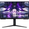 Samsung Odyssey G3 S27AG320NN - LED monitor - gaming - 27" - 1920 x 1080 Full HD (1080p) @ 165 Hz - VA - 250 cd/m² - 3000:1 - 1 ms - HDMI, DisplayPort - black